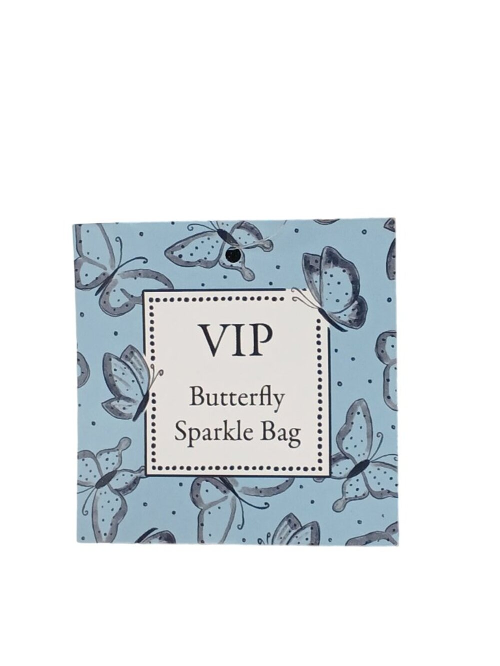 Brighton VIP Butterfly Sparkle Bag Crossbody Adjustable Strap Zipper NWT #D-28 - Picture 3 of 7